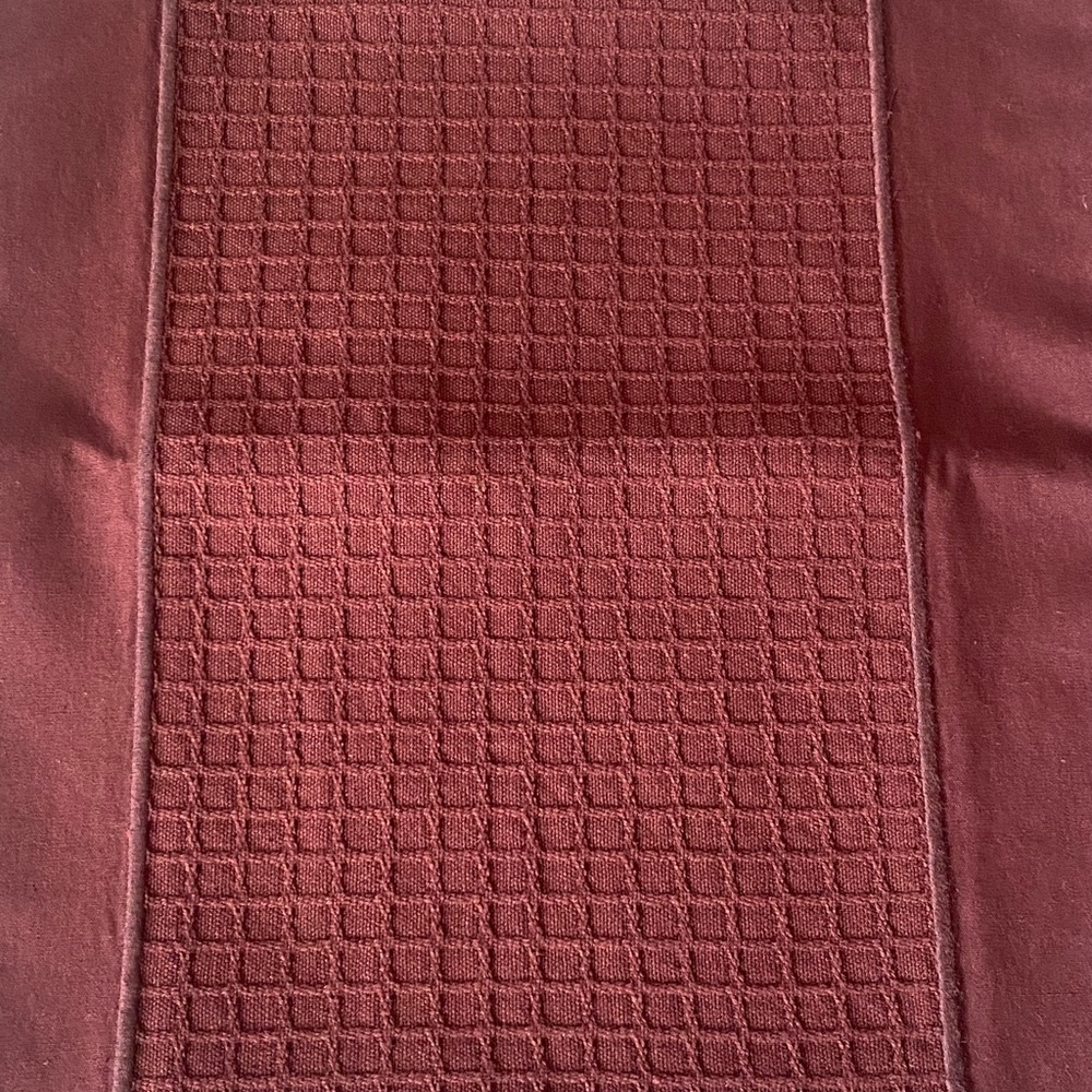 Set of 6 Pottery Barn 100% Cotton Waffle Weave Choc Brown Rare HTF 20x14”